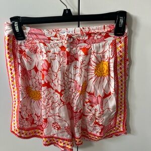 Poupette St. Barth Satin Shorts Handmade SZ SM